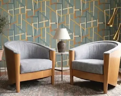Mid-Century Modern - Nienkämper "Biarritz" Bentwood Accent Chair, View more