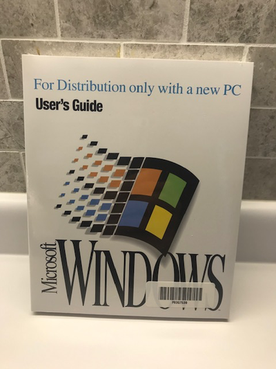 Microsoft Windows - Sealed User Guide - Vintage, View more