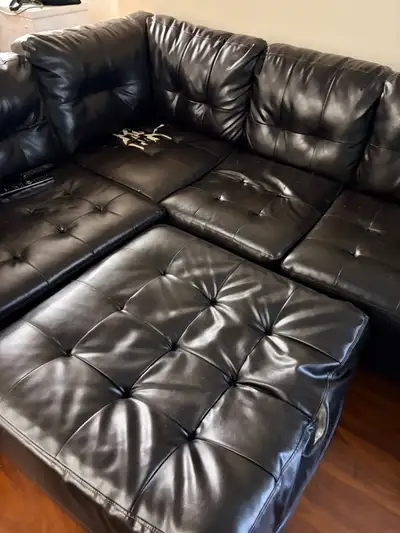 Sectional and Ottoman, View more