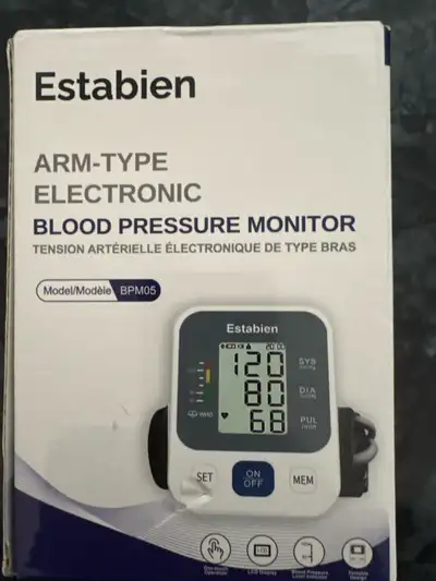 Estabien Blood Pressure Monitor, View more