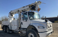 2014 Freightliner M2-106 and Altec DM45-BR Digger Utility Truck