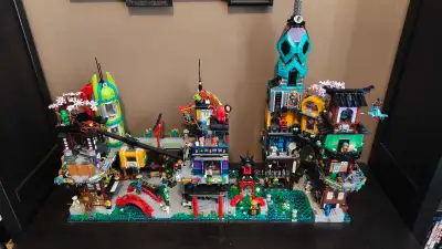 Two Lego Ninjago sets, View more