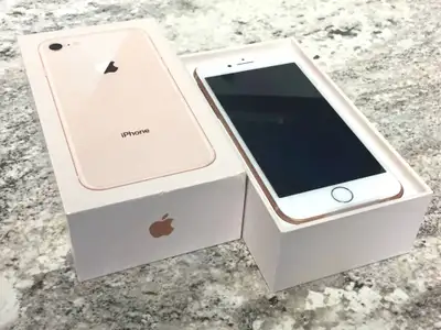 iPhone 8 Gold in Brand New Condition Unlocked with delivery, View more