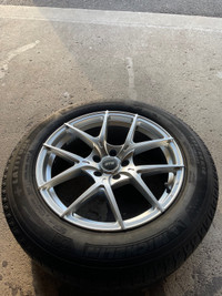 Set of 4 Michelin X-Ice and GTS Rims