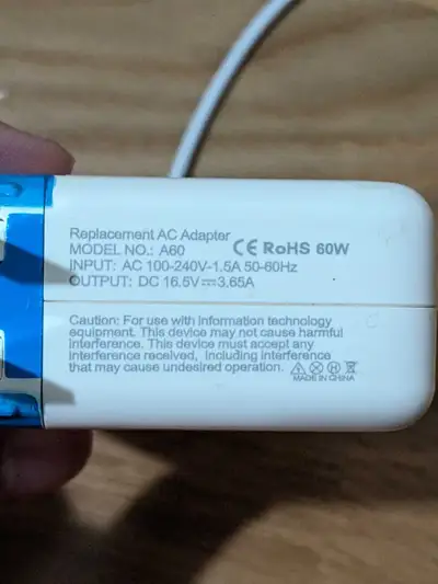 MacBook Pro Charger 60W, View more