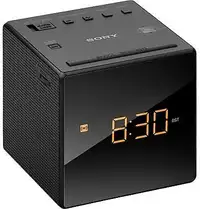 Sony ICF-C1 Alarm Clock Radio, Black