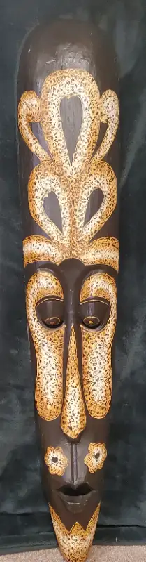 Tribal Mask from Indonesia, View more