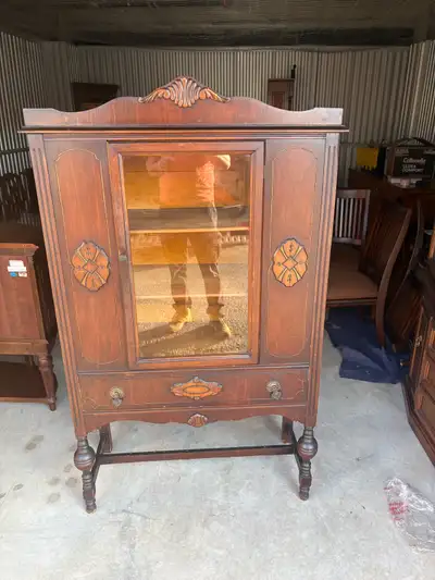 Free delivery antique Vintage Wooden Display Cabinet, View more