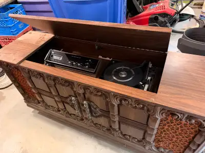  vintage stereo cabinet , View more