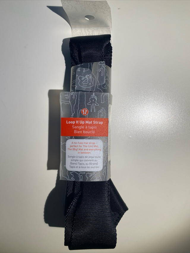 NEW Lululemon Loop it Up Yoga Mat Strap in Exercise Equipment in Burnaby/New Westminster