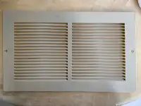Metal Wall Grill 9.5”x16” for $5
