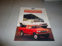 1997 Ford F-Series HD/SD Trucks Brochure. Can Mail in Canada