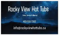 ROCKYVIEW HOT TUBS 403-510-7302 MAINTENANCE