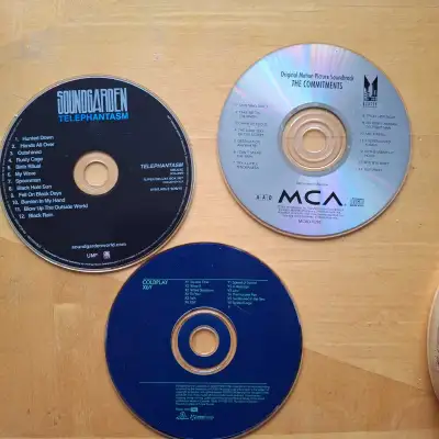 Music CDs $2 each, View more