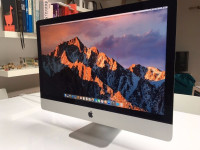 27" iMac with 3TB Fusion Drive, 3.4Ghz Intel i7, 16GB RAM 2012