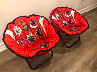 Kid’s NHL Lounge Chairs (set of 2)