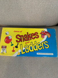 Vintage board game  Snakes and Ladders -  $30.00