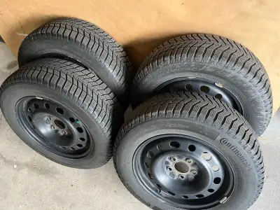 Excellent condition Continental Winter Tires, used for 2 winters only.
