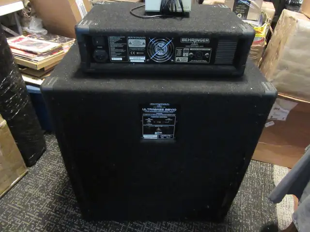 Behringer Ultrabass BX4500H 450-Watt Bass Amplifier with Cab in Amps & Pedals in Kingston - Image 4