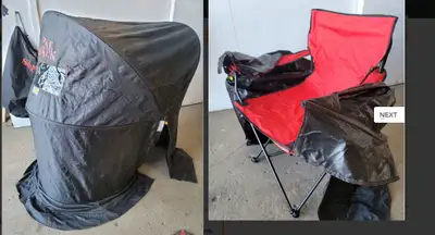 Pac Shack - single person pop up ice fishing hut, View more