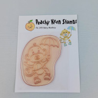 Baby Monkey Stamp Peachy Keen PK-245 Card Making Scrapbooking Cr