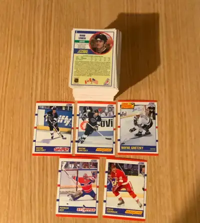 1990 Score American Hockey lot 160+ different cards, 40+ RC’s, View more