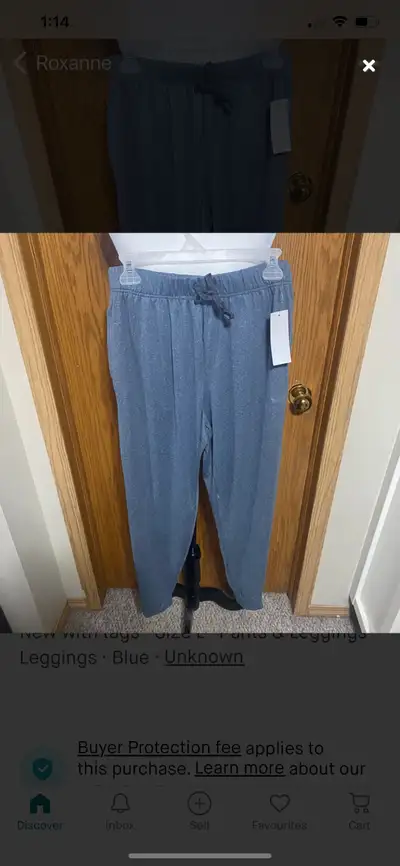 Joggers blue so soft with drawstring , View more