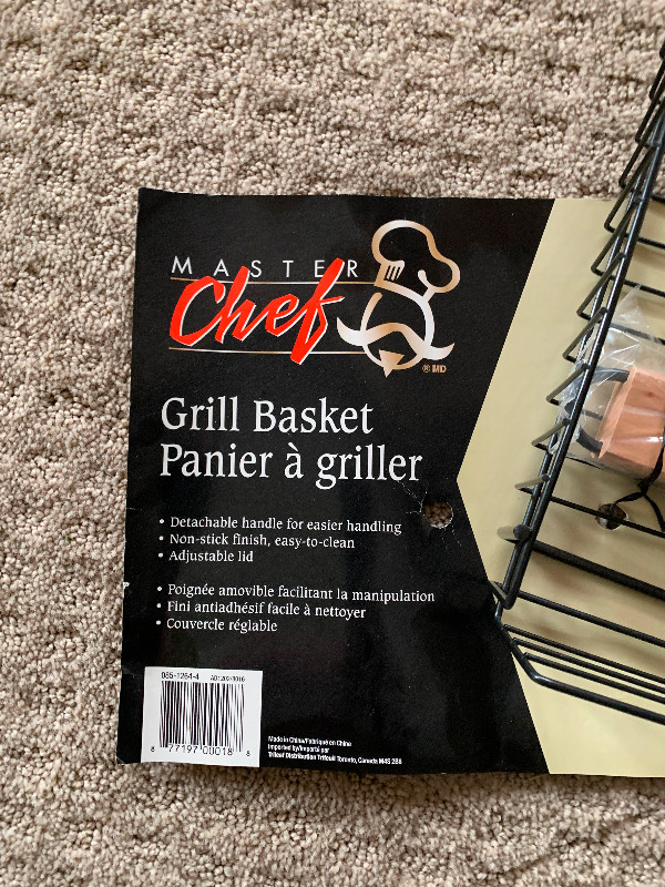 Master Chef Grill Basket in BBQs & Outdoor Cooking in St. Albert - Image 3