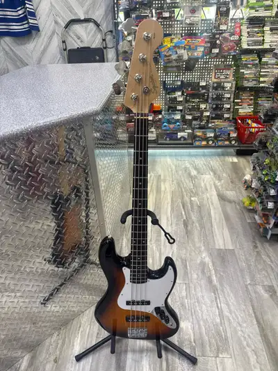 Squier Jazz Bass Guitar, View more