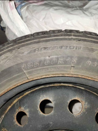 Winter Tires on Rims 