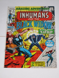 Amazing Adventures#8 Black Widow! comic book