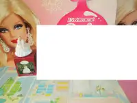 10 Ornements Hallmark de Barbie Happy Holiday Boite 1988 à 2002