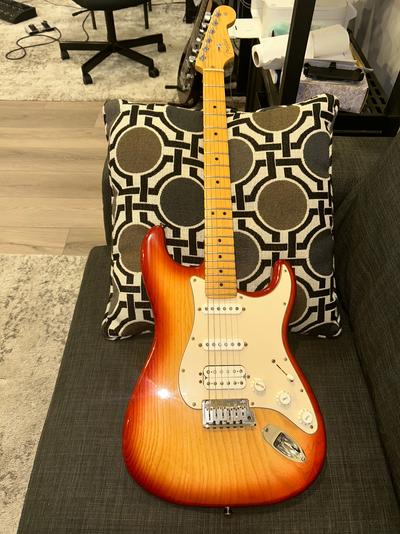 2004 Fender HSS Stratocaster, View more