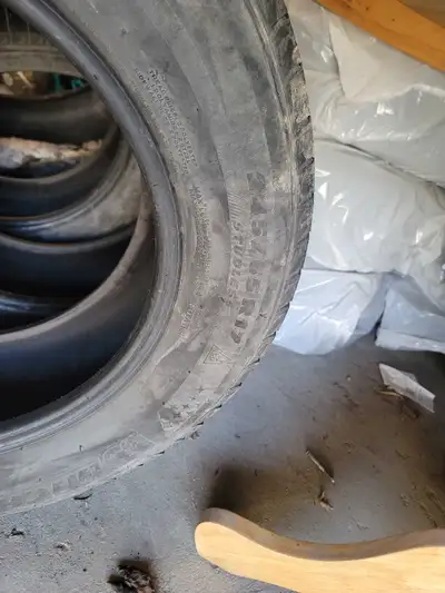 I'm selling a set of four used tires, size 245/65R17. They would be great for winter. The tires are...