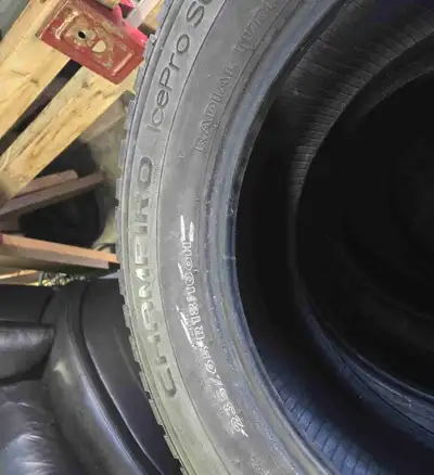 80% remaining 235/65R18 Champ pro all Terrain tires