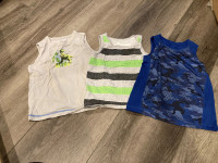 Set of 3 boys tank tops (4T)