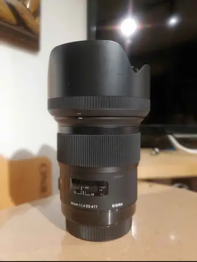 Sigma 50mm Art Lens Canon EF, View more