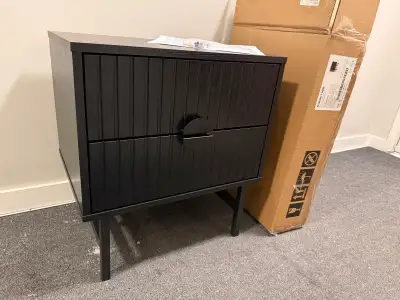 Structube Montana Modern 2-Drawer Nightstand BRAND NEW - NEVER USED Built on March 29 - never used -...