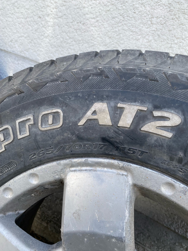 Toyota tire and aluminum rim 265/70R17 in Tires & Rims in Winnipeg - Image 3