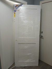 2 Panel Flat Shaker Interior Doors, NEW $100 each,  5 Available