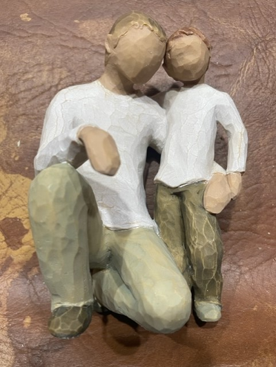 WILLOW TREE FIGURINE - "FATHER AND SON", View more