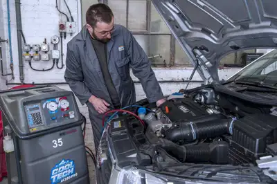 CAR AIR CONDITIONING GAS REFILL AC LINES AND HOSES REPLACEMENT, View more