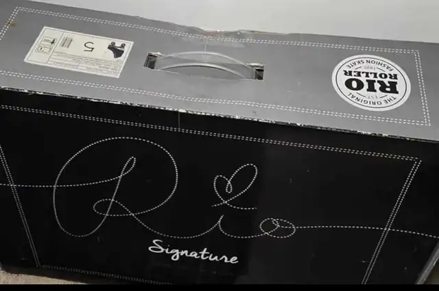 Rio Roller Signature Quad Roller Skates Black Size 5 BRAND NEW  in Skates & Blades in Windsor Region - Image 5