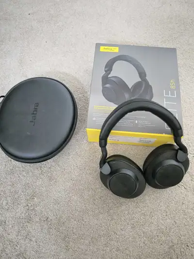 Jabra Elite 85H bluetooth headphone., View more
