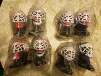 Set of 7 1996-97 McDonald's NHL Goalie Mask Helmet 