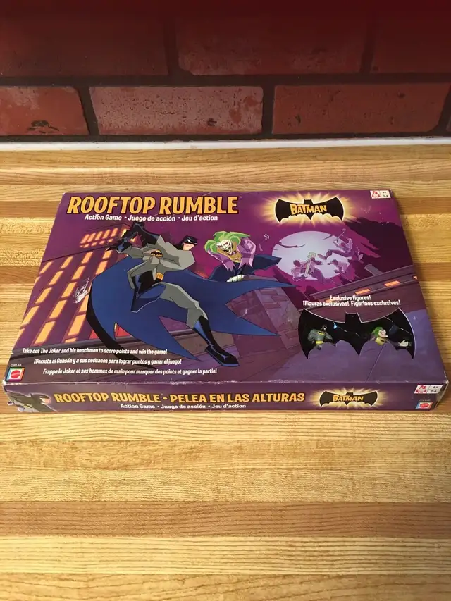 TOY GAME-THE BATMAN-ROOFTOP RUMBLE-NEW in Toys & Games in City of Toronto - Image 8