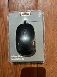 Wired mouse (black)