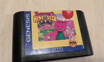 Barney's Hide & Seek Game - Sega Genesis Video Game , View more