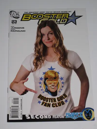 DC Comics Booster Gold#23 photo cover! comic book, View more
