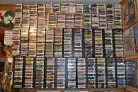 HOLY TAPES BATMAN! NEARLY 1000 GOOD ROCK CASSETTE TAPES